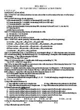 Hóa học 11 - Ôn tập chương 7 Hidrocacbon thơm